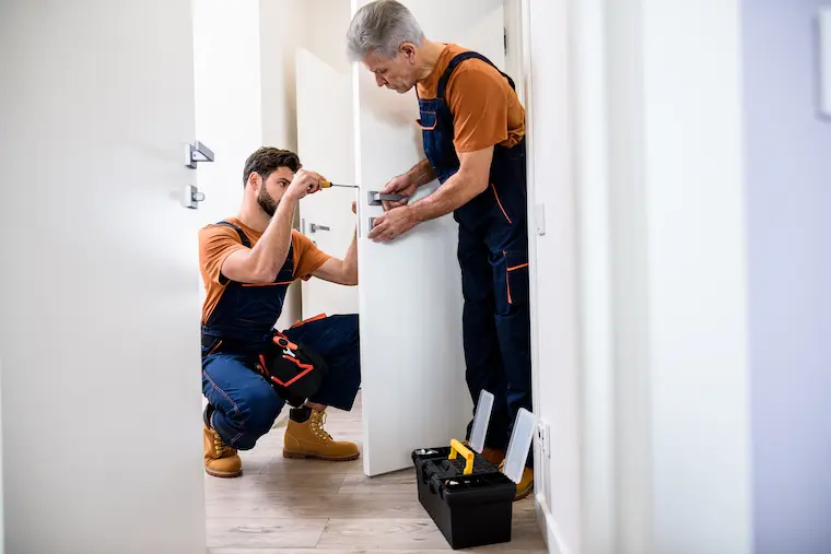 Dettaglio dell'attrezzatura per emergenze fabbro a Bergamo